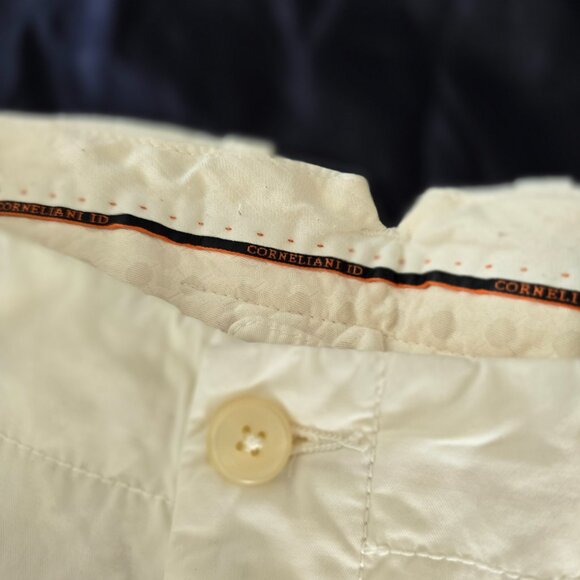 Corneliani ID cotton pants off-white - Picture 4 of 16